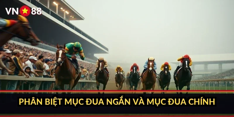 Phân biệt mục đua ngắn và mục đua chính