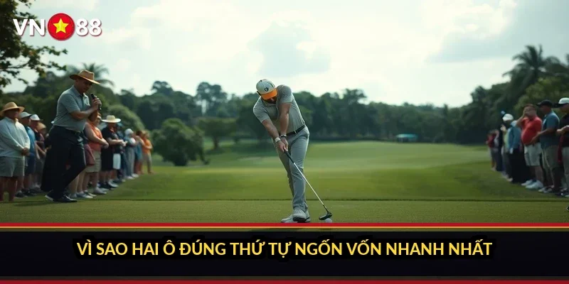 Vì sao hai ô đúng thứ tự ngốn vốn nhanh nhất